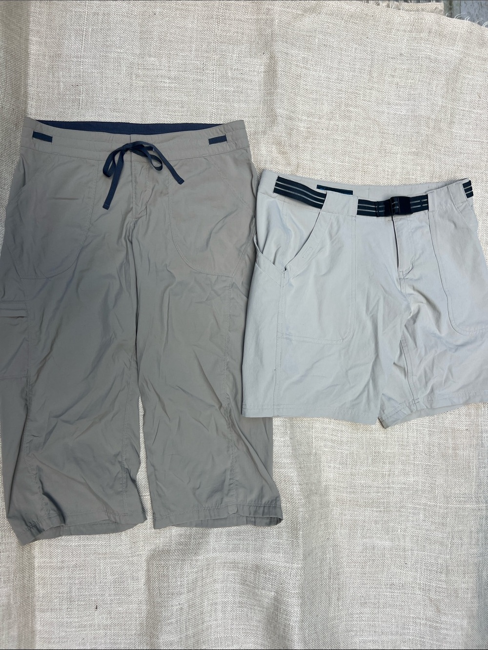 Eastern Mountain Sports (EMS) Women’s Nylon Capri Pants and Shorts sz 2
